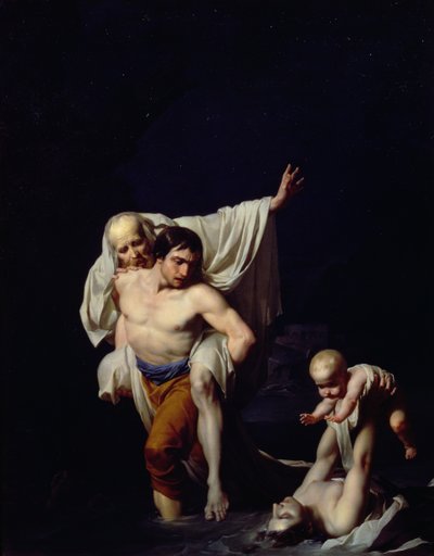 The Flood by Jean Baptiste Regnault